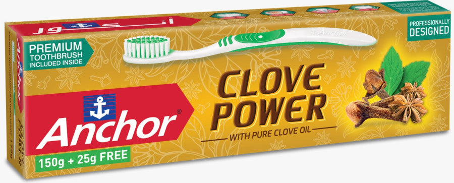 معجون أسنان انكور بقوة القرنفل (Anchor Clove Power).