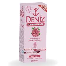 غسول منطقة الحساسة DENIZ بعطر الورد