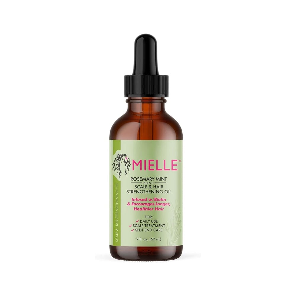 زيت تقوية فروة الرأس والشعر بالنعناع والروزماري من Mielle Organics