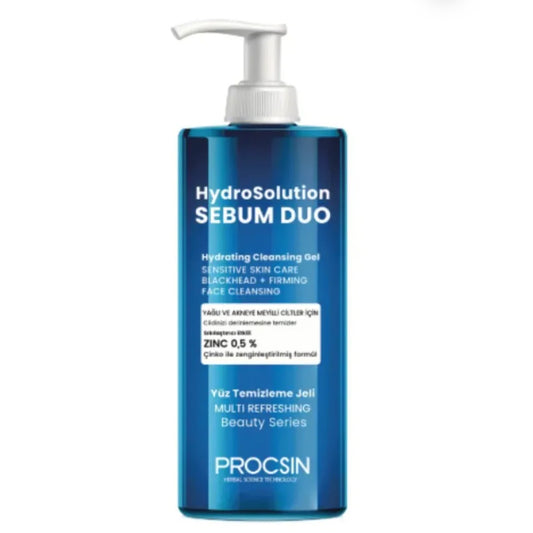 جل غسول تنظيف للبشرة الدهنية PROCSIN، "HydroSolution Sebum Duo Hydrating Cleansing Gel