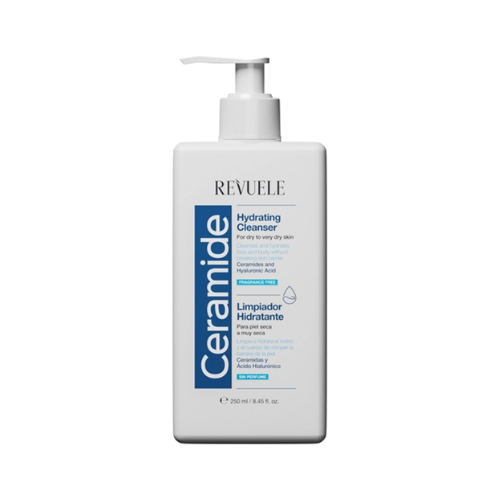 Revuele Ceramide Moisturizing Cleanser with Hyaluronic Acid - Dry or Very Dry Skin - 250ml