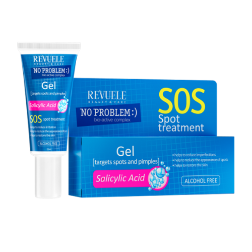 Revuele No Problem SOS Spot Treatment For Anti Acne & Pimple With Salicylic Acid - 25ml