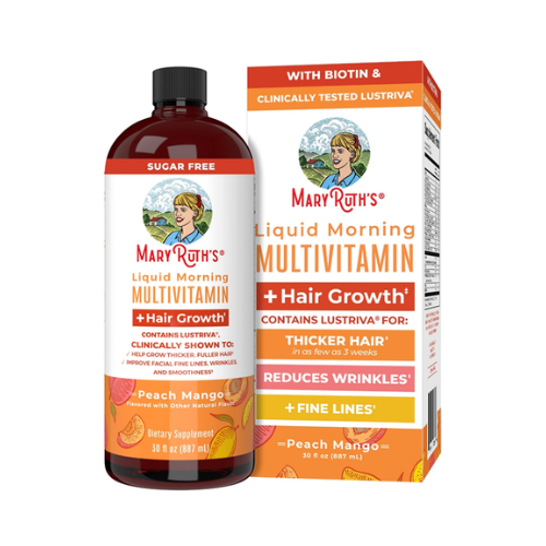 Mary Ruth's Organics Liquid Multivitamin + Hair Gowth 887ml