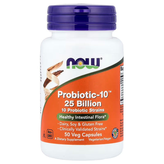 مكمل probiotic -10 25 billion من شركة ناو فودز Now Foods