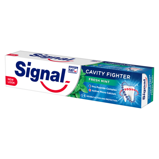 معجون أسنان سيجنال مكافح التسوس بنكهة النعناع المنعش Signal Cavity Fighter Fresh Mint