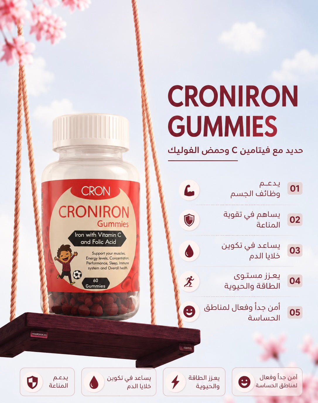  CRONIRON Gummies