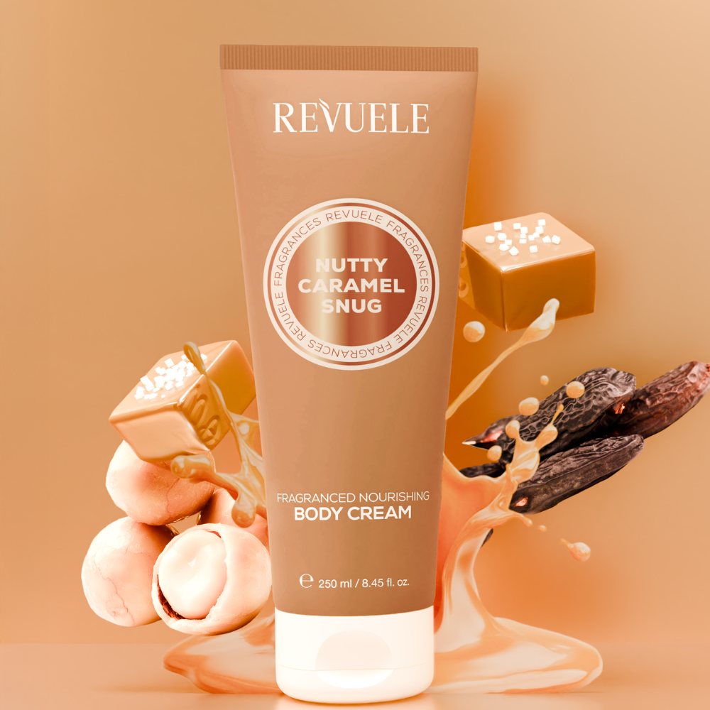 الجسم المعطر والمغذي Nutty Caramel Snug من Revuele