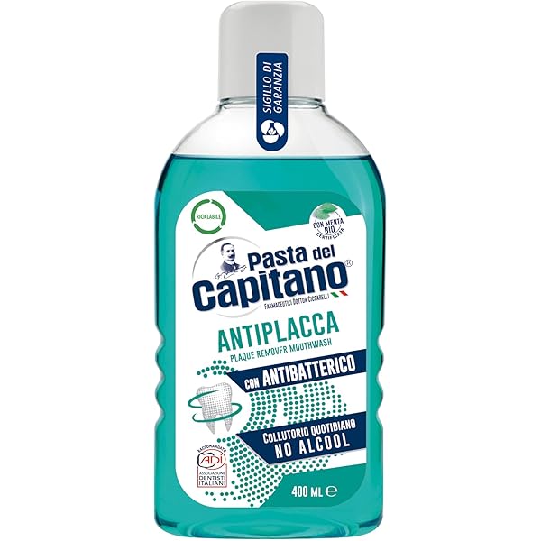 غسول فم Pasta del Capitano المضاد للبلاك،