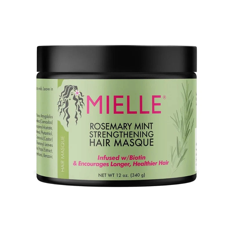 ماسك لتقوية الشعر من نوع Mielle Organics Rosemary Mint Hair Strengthening Masque. 