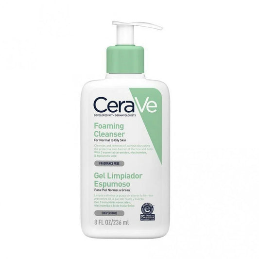 Cera Ve Foaming Cleanser For Normal to Oily Skin 236ml
