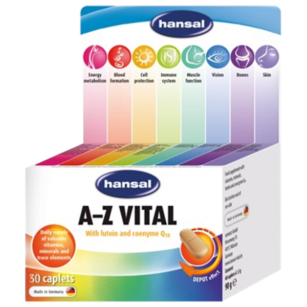 هانسال فيتامينات اي تو زت فيتال A_Z vital