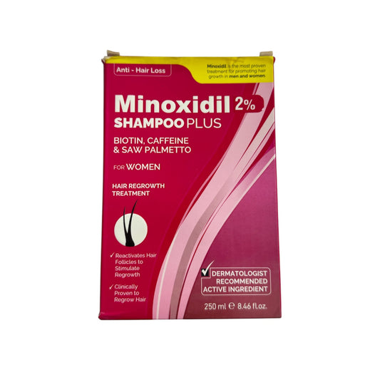 Minoxidil 2% Shampoo Plus