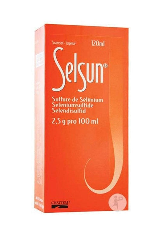 شامبو سيلسن (Selsun) الطبي المضاد للقشرة 2.5%. 