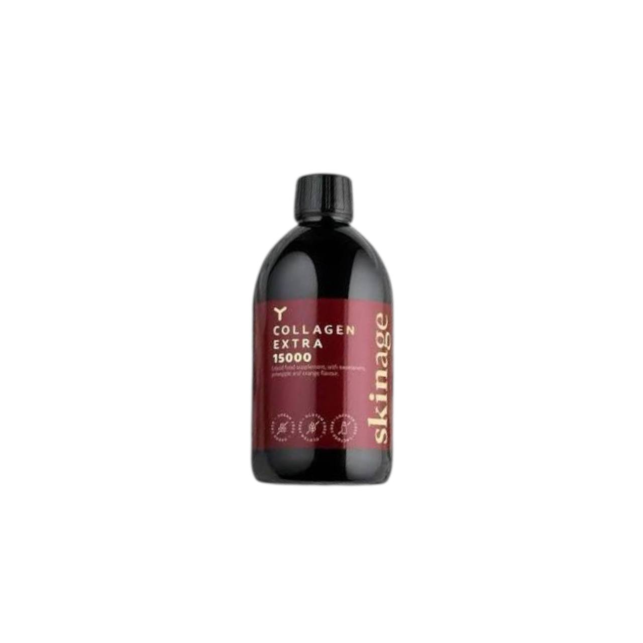 مكمل غذائي سائل من نوع Skinage Collagen Extra 15000